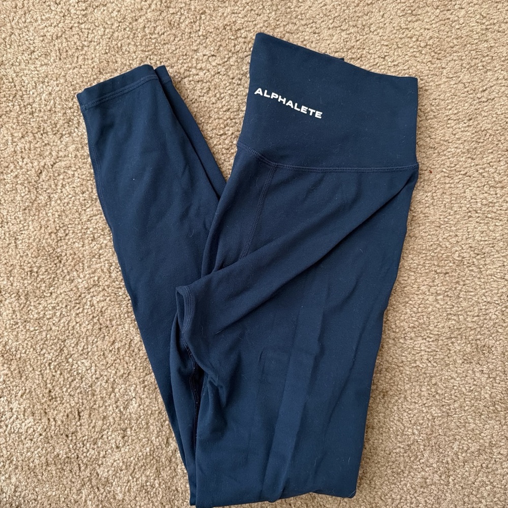 Alphalete Navy Leggings